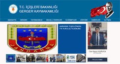 Desktop Screenshot of gerger.gov.tr